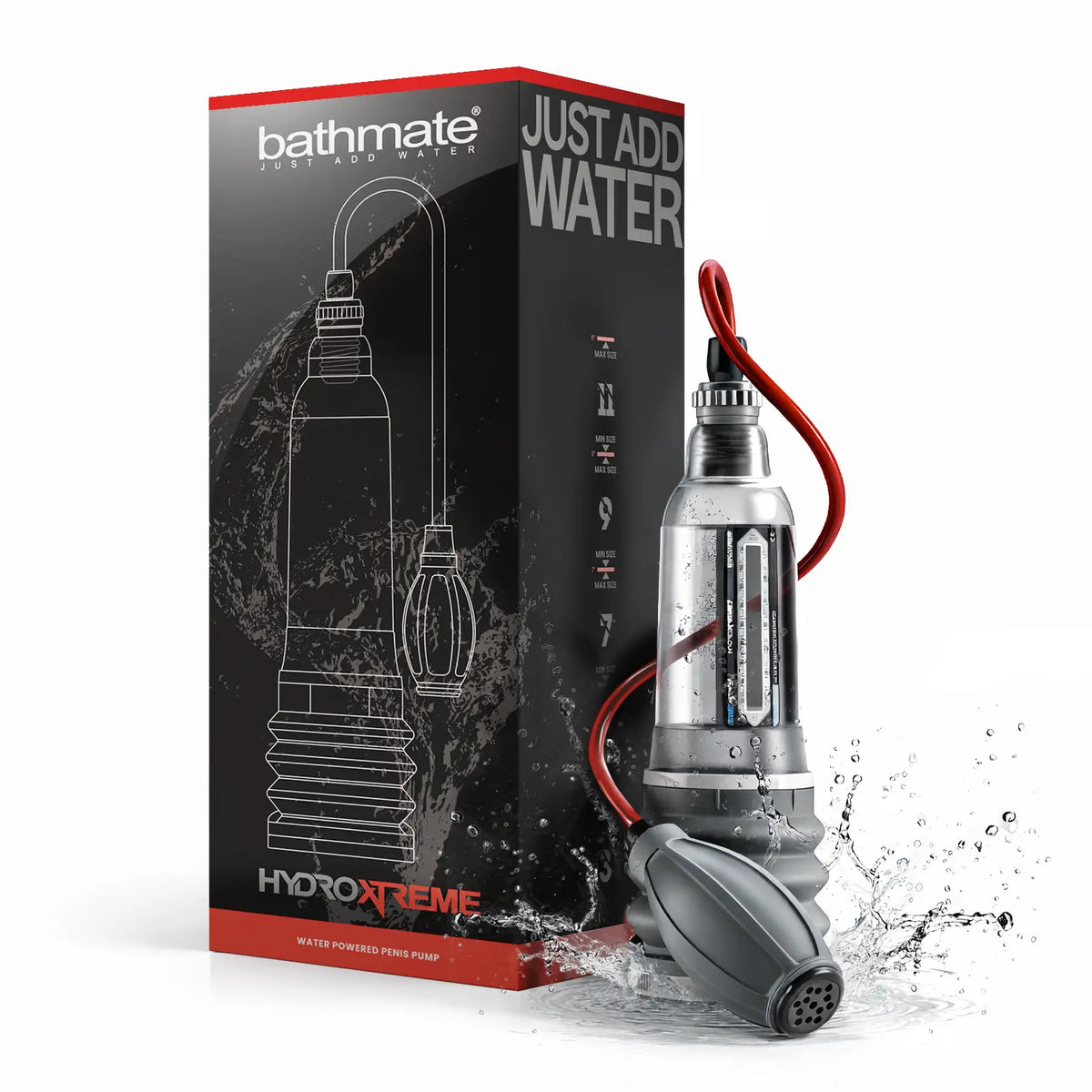 Bathmate HydroXtreme 5 product with packaging on a white background