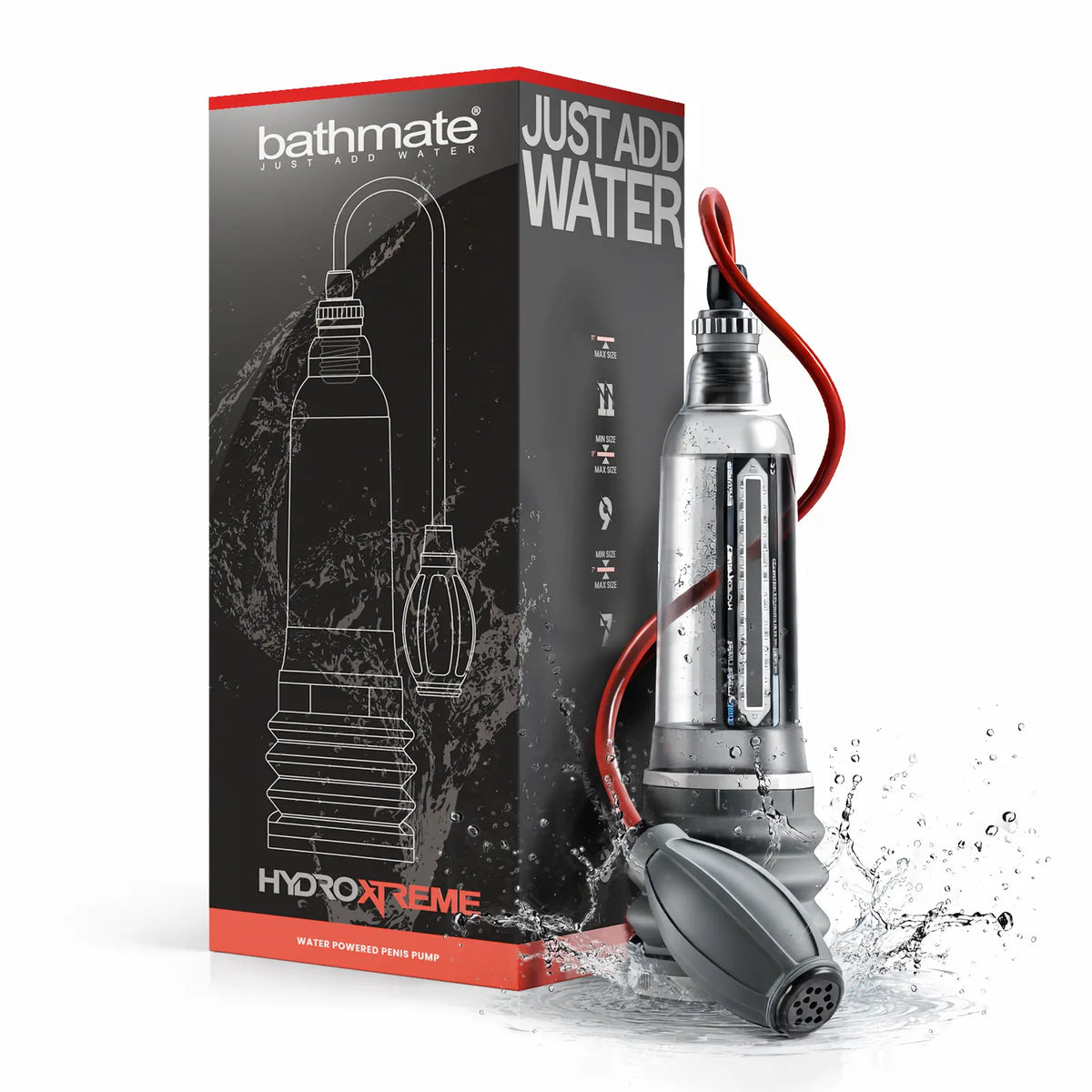 Bathmate HydroXtreme 7 kit with handball pump and packaging