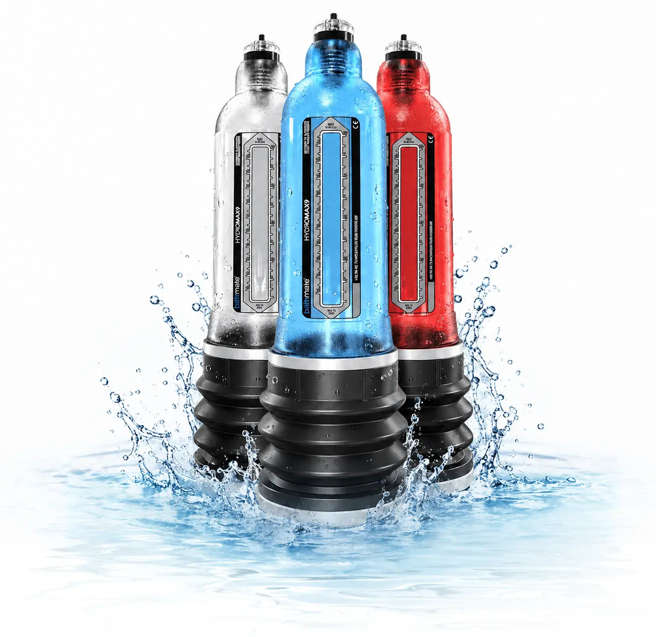 Bathmate Hydromax water-based penis pumps